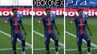 FIFA 19 | PC VS Xbox One X VS PS4 Pro | Graphics Comparison