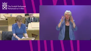 First Minister’s Statement: COVID-19 Update (BSL) - 8 September 2021