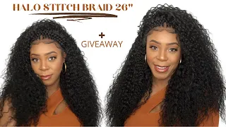 Outre Pre-Styled HD Lace Wig - HALO STITCH BRAID 26 (13x2 lace frontal) +GIVEAWAY --/WIGTYPES.COM