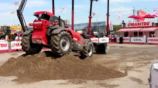 Универсальный телескопический погрузчик Manitou