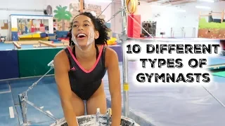 10 DIFFERENT TYPES OF GYMNASTS