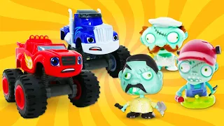 Os zumbis invadiram a cidade! Blaze e as Monster Machines em português