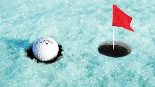 EXTREME GOLF ON ICE! (Golf Minigame)