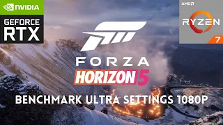 Forza Horizon 5 | Benchmark Ultra Settings - RTX 3060 Laptop - AMD R7 5800H