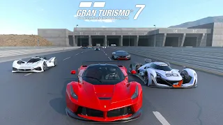 Gran Turismo 7 - 1000HP WIDEBODYKIT LaFerrari VS VISION GT CARS || Drag Race 2000M || PS5 4K ||