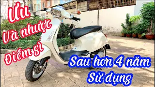 Review chia sẻ xe Vespa Sprint | sau hơn 4 năm sử dụng có ưu và nhược điểm gì..