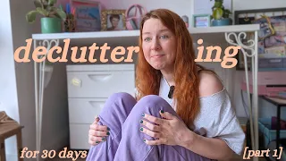 Declutter with me! ~ cosy vlog decluttering and organising neglected spaces in my apartment ๋࣭ ⭑🗑๋࣭