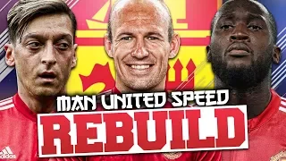 MANCHESTER UNITED SPEED REBUILD!!! FIFA 18 CAREER MODE WITH JARRADHD