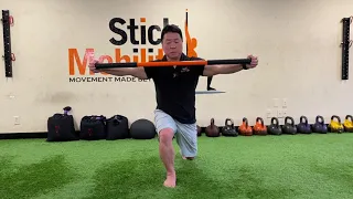 5-Minute Full-Body Mobility Flow with Short Stick  - Stick Mobility Exercise