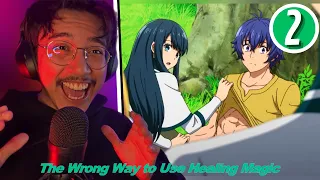 USATO BECOMING OP?! The Wrong Way To Use Healing Magic Episode 2 Reaction