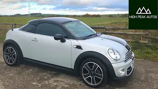 Should you buy the strange MINI COOPER COUPE? (Quick Test Drive and Review)