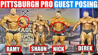 WHY NICK'S GUT IS BLOATED | RAMY IS SMALL | 2023 PITTSBURG PRO GUEST POSING