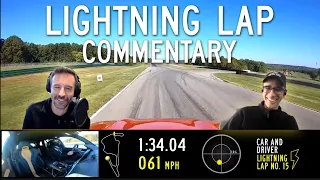 Hot Lap Commentary! RS Q8, X5 M, M3 Competition xDrive, M5 CS | Car and Driver Lightning Lap 2022