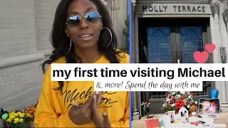 Michael Jackson's Resting Place: Visiting MJ at Forest Lawn, Shopping, & Captain EO VLOG