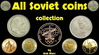 Rob Marc's collection of all Soviet coins