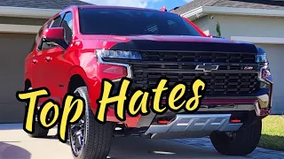 2021-2024 Chevy Z71 Tahoe Hates (owners review)