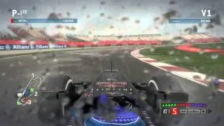 F1 2013 Drift - Slicks on Wet