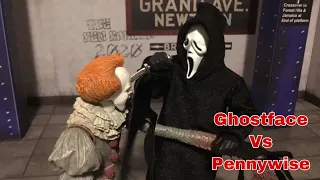 Ghostface Vs Pennywise Stop Motion