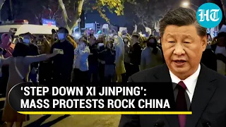 Chinese yell ‘down with Xi Jinping’ in Shanghai; Public outcry against Zero-COVID Policy | Watch