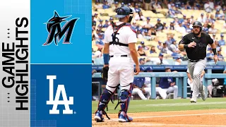 Marlins vs. Dodgers Game 1 Highlights (8/19/23) | MLB Highlights