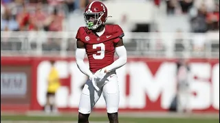 Terrion Arnold(Alabama Crimson Tide) In Coverage|2023 Season incomplete Targets.