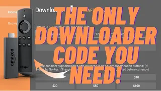 The ONLY Downloader Code You NEED For Your Amazon Firestick!