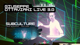 [4K] Subculture🔥 Giuseppe Ottaviani Live 3.0 🔥Live in #Bangkok #Thailand 2023 🇹🇭  #trance