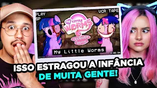 que DOIDEIRA! A versão MACABRA de MY LITTLE PONY! | React Eu Hipe