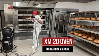 XM 20 OVEN Industrial Vacuum for Bakeries - Depureco