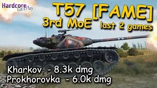 WOT: T57 Heavy Tank 3rd MoE session [FAME], Kharkov, Prokhorovka, WORLD OF TANKS