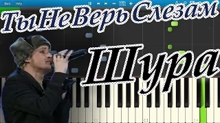 Шура - Ты Не Верь Слезам (на пианино Synthesia)