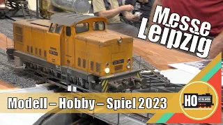 Modell Hobby Spiel 2023 Messe Leipzig, Erstklassige Modellbahnen - Excellent Modelrailroads