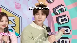 beomgyu became a special mc in music core (a MESS)