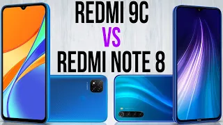 Redmi 9C vs Redmi Note 8 (Comparativo)