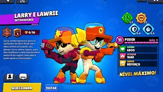 Larry e Lawrie🤖-Brawl Stars