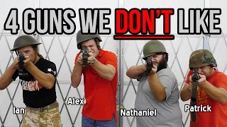 4 Guns We Don't Like (with Ian McCollum and Nathaniel F.)