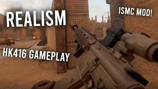 INSURGENCY SANDSTORM ISMC MOD - HK416 Gameplay ( BRUTAL REALISM/NO COMMENTARY/4K/ )