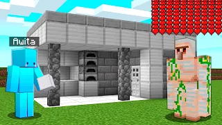 Hice una Casa para el Gólem de Hierro en Minecraft!