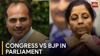 Nirmala Sitharaman And Adhir Ranjan Chowdhury Spar Over State Funds | Watch This Report