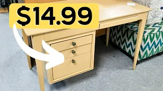 CHEAP old DESK gets Gorgeous RESTORATION