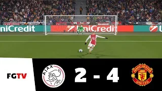 Ajax vs Manchester United | Final UEFA Europa League | Penalty Shootout | PES 2018