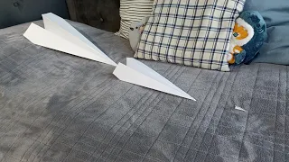 Большой бумажный Самолетик VS Маленький бумажный Самолетик!