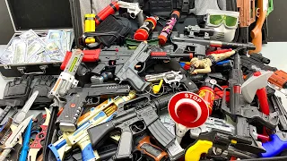 Huge Suitcase Full of Toy Weapons !!! Military and Cop Guns !!! Bombs and Nerf Armory ! Equipments