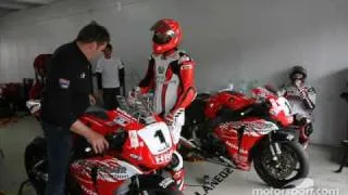 2009 MICHAEL SCHUMAKER SUPERBIKE TEST