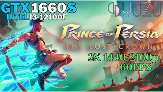 Prince of Persia: The Lost Crown (Switch) on GTX 1660 Super, Intel I3 12100f | Yuzu Emulator