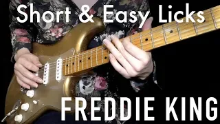 Blues Guitar Lesson: "Freddie King" Blues Licks in D | #132