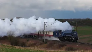 60007 Sir Nigel Gresley 'Steam Dreams to York' 2nd March 2024