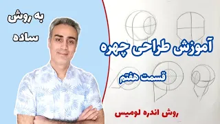 آموزش طراحی چهره,  طراحی سر به روش لومیس, مبتدی تا پیشرفته, صفر تا صد