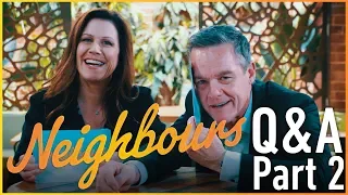 Neighbours Q&A - Jane Hall (Rebecca Napier) & Stefan Dennis (Paul Robinson) - Part 2