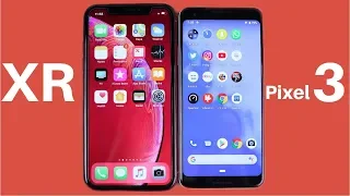 iPhone XR vs Google Pixel 3 Speed Test!